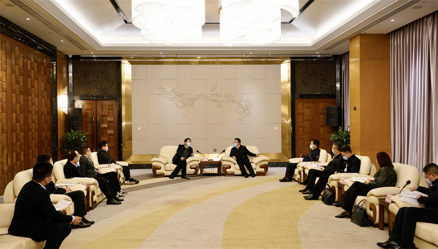 省云顶国际集团党委书记、董事长任丁率队赴南充调研