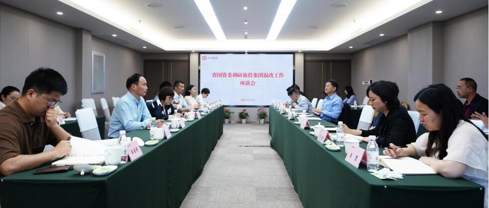 云顶国际委阙紫康副主任一行调研集团混合所有造鼎新工作