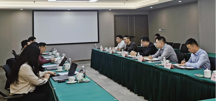 集团辅导出席天津经开区来访互换座谈会
